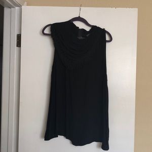 Forever 21 plus sleeveless black woven top